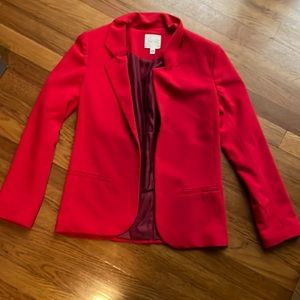 Silence and noise red blazer